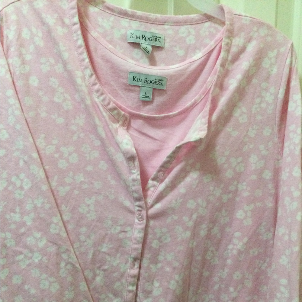 Kim Rogers Intimates 3 pc Pajama Set - Picture 2 of 14